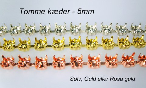 Tom kæde 5mm